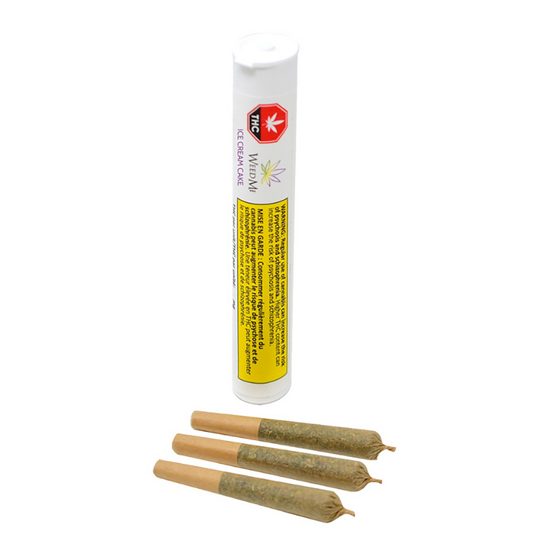 WEED ME ICE CREAM CAKE (IND) PRE-ROLL - 0.5G X 3