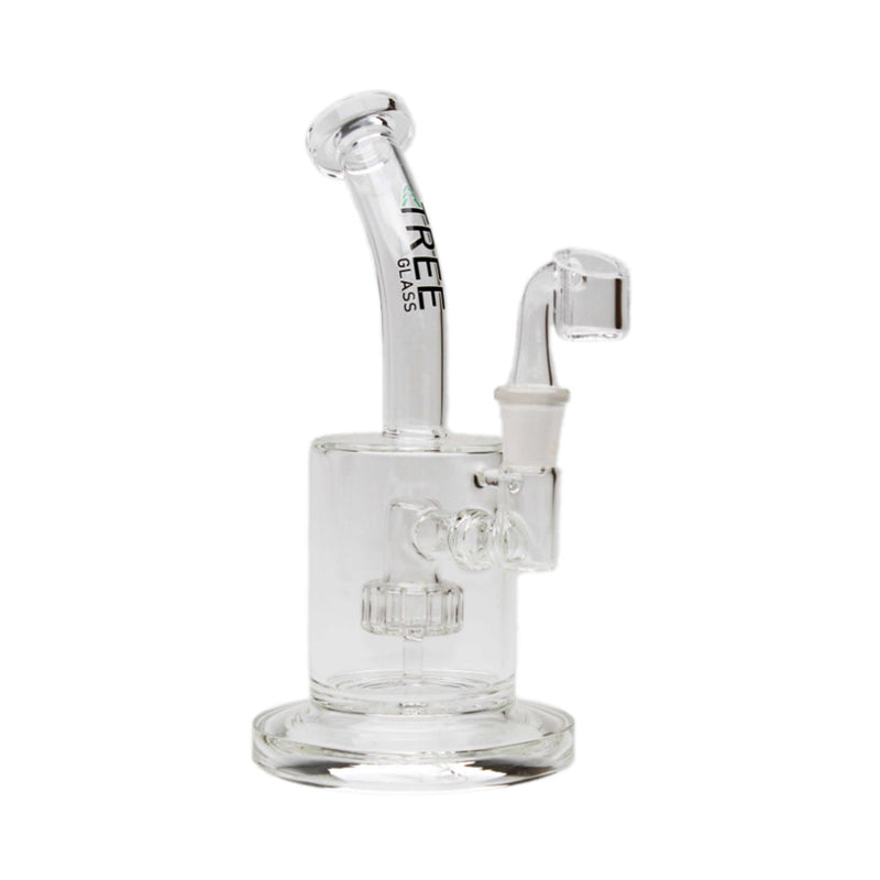 TREE GLASS 6" CIRCLE PERC CONCENTRATE RIG