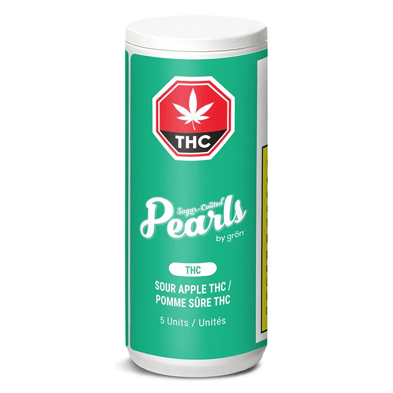PEARLS BY GRON SOUR APPLE (H) CHEW - 2MG THC X 5